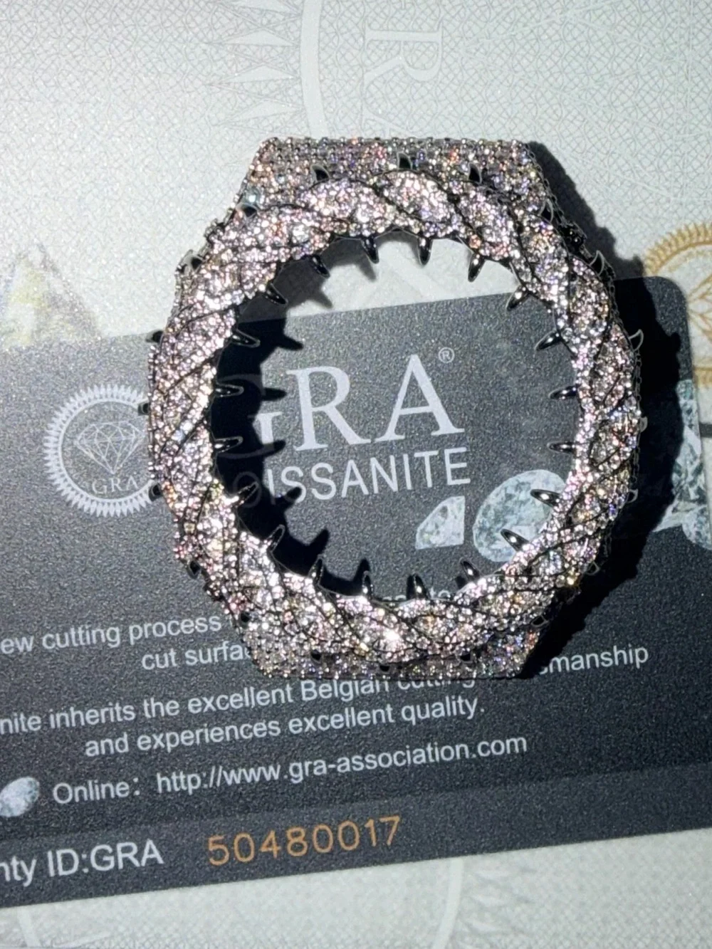 Gshock Ga2100 Moissanite Bezel